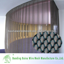 aluminium woven chain link decorative mesh (China supplier)